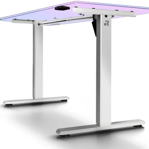ORRO Eco Electric Standing Desk Frame - Quiet Motor, Ergonomic, Sit-stand Office Table – White