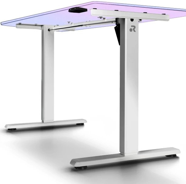 ORRO Eco Electric Standing Desk Frame - Quiet Motor, Ergonomic, Sit-stand Office Table – White