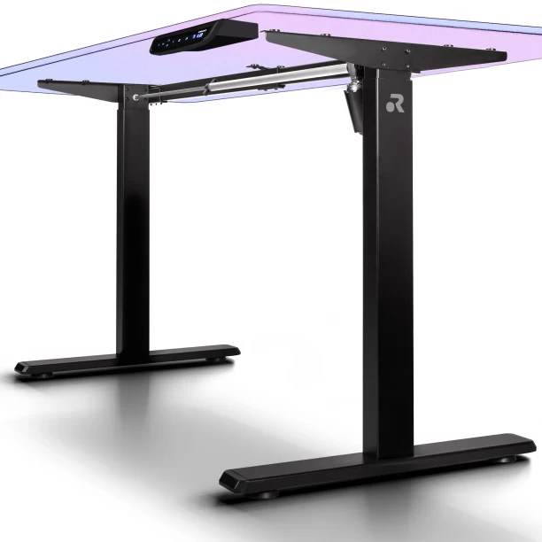 ORRO Home Electric Standing Desk Frame - Memory, Adjustable Width, Sit-stand Office Table – Black