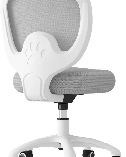 BEST HOME AND LIFE gray888 Mid Back Chair