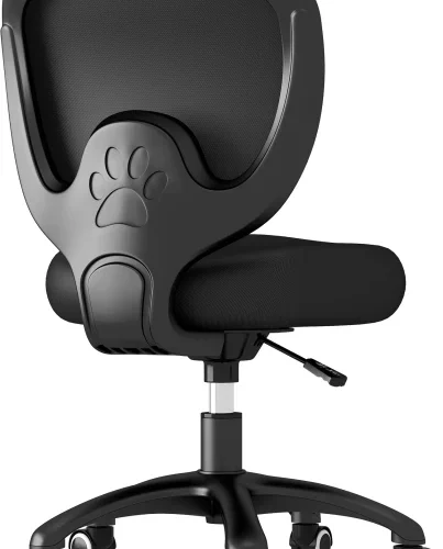 BEST HOME AND LIFE S888black Mid Back Chair