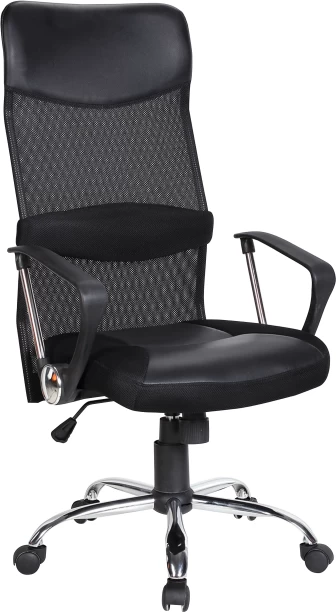 TOCC Nuvo Black Netting High Back Office Chair Office Executive Chair
