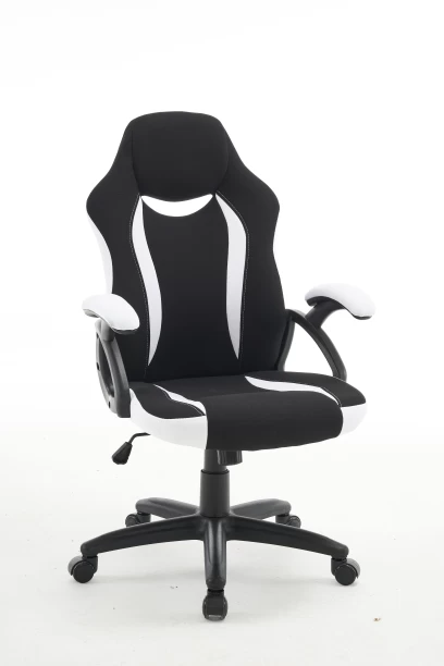 TOCC Eclipse Ergonomic Gaming Chair Office Executive Chair – White and Black
