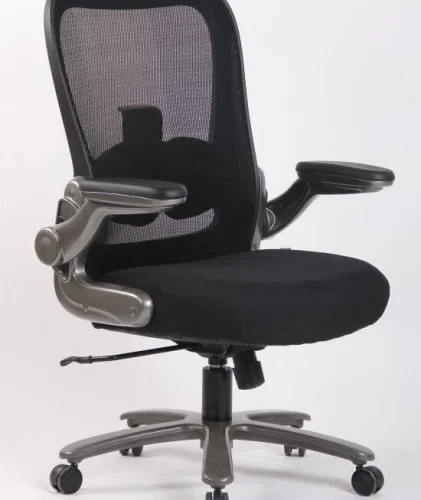 TOCC 500LBS (227KG) Executive Netting Office Chair Office Executive Chair – Black