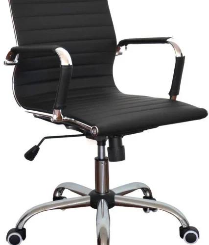 TOCC Gen Ems Medium Back Office Chair Office Conference Chair – Black