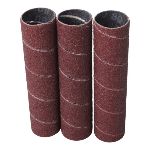 1 INCH SANDING SLEEVE - 80 GRIT 3PCE