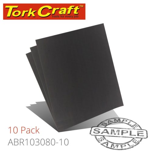 TORK CRAFT Wet & Dry Water Paper 10pce 230x280mm - 80#