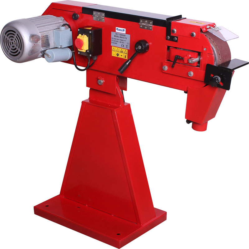 MAC AFRIC Belt Sander for Metal 75 x 2000 mm - 380V - Image 3