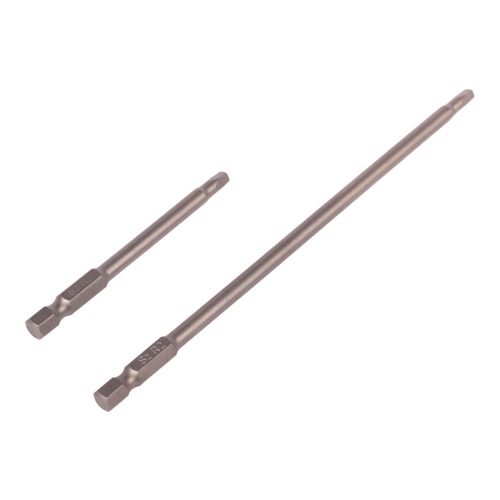 Square Dr. Screwdriver Bit Set: Length 150mm and 75mm