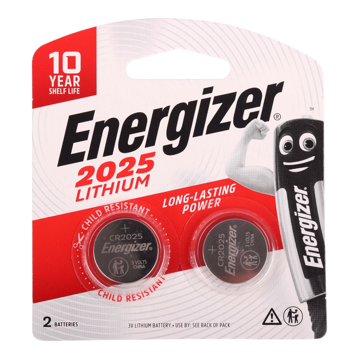 3v Lithium Coin Batteries - 2 Pack