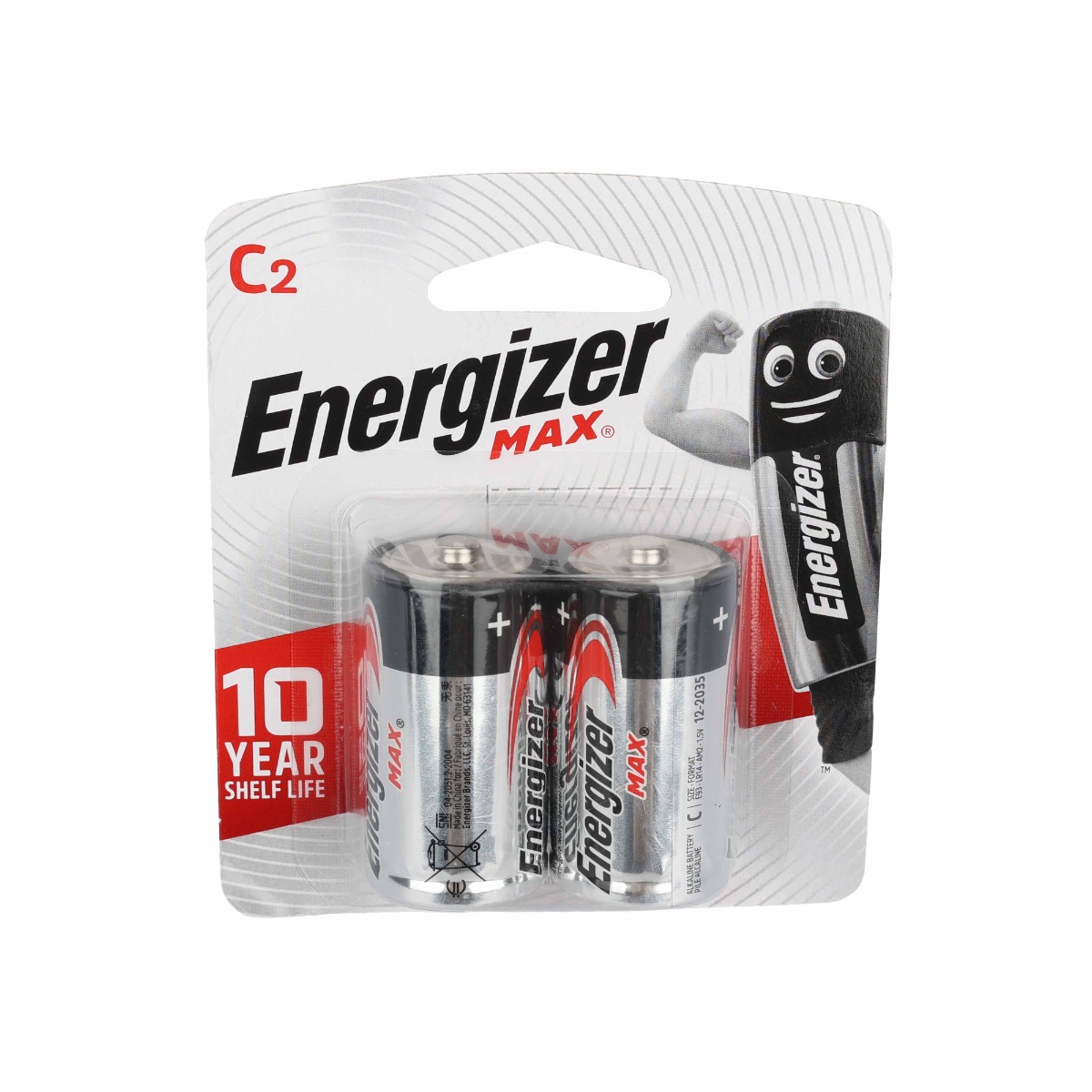 ENERGIZER Max C Batteries – 2 Pack