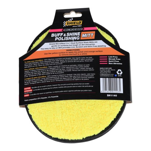 SHIELD Microfibre Buff & Shine Mitt