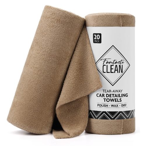 Tear-Away Detailing Towels 20pc - Tan