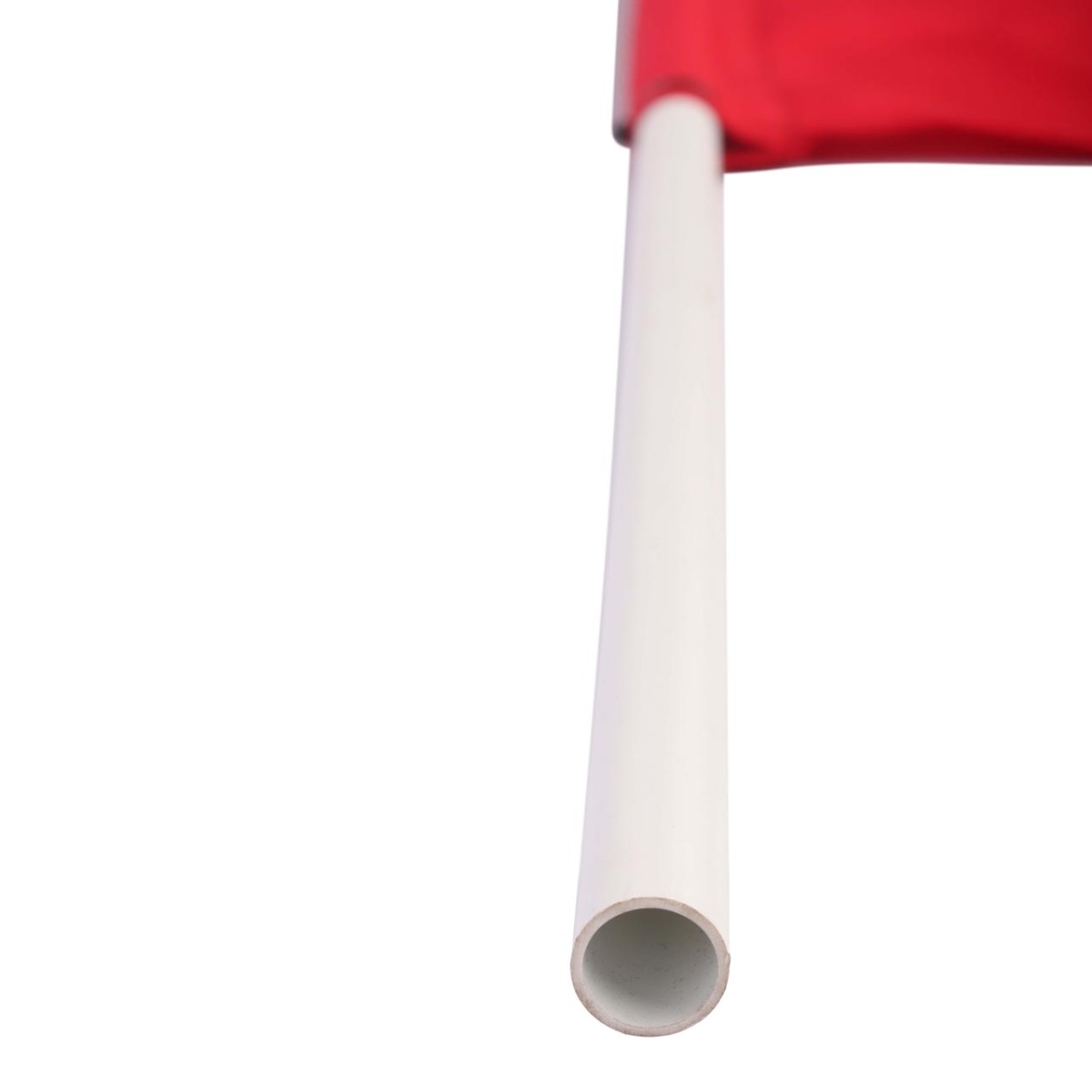 MAC AFRIC 57x62 cm Red Flag with Reflective X & 1m PVC Handle - Image 2