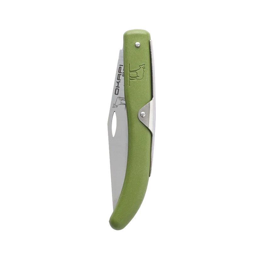 OKAPI Folding Knife - Olive Green