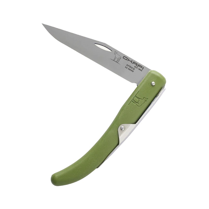 OKAPI Folding Knife - Olive Green - Image 2