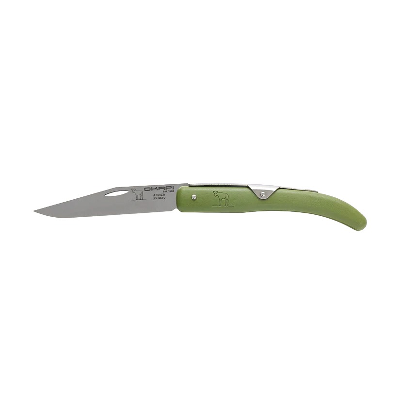 OKAPI Folding Knife - Olive Green - Image 3