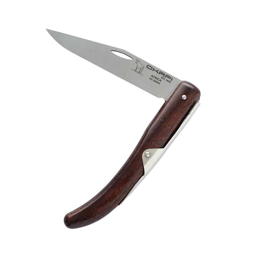 OKAPI Folding Knife - Wood Veneer - Image 2