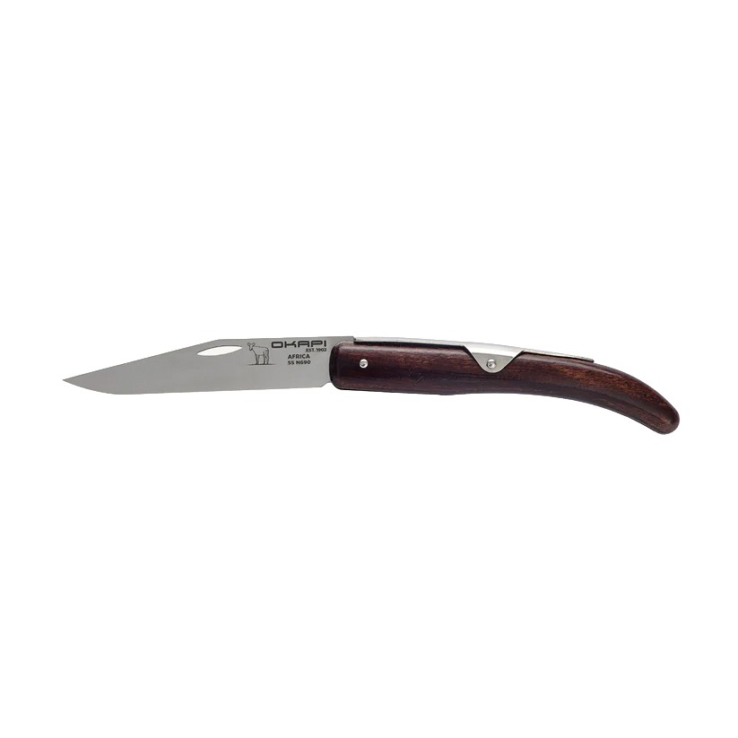 OKAPI Folding Knife - Wood Veneer - Image 3