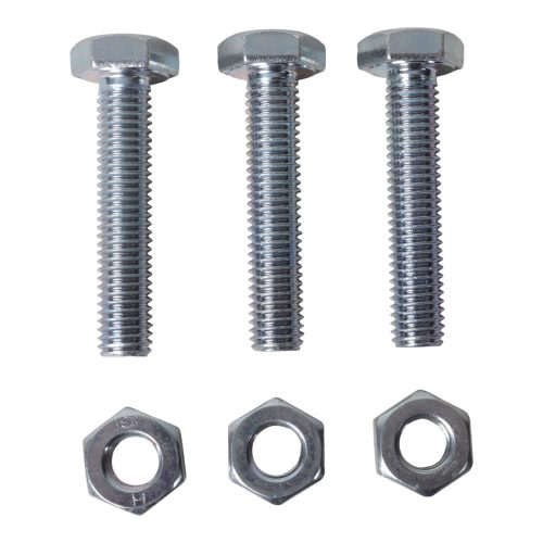 M10X 50 M/S SET & NUT ZP QTY:10(M/SSET1005010)