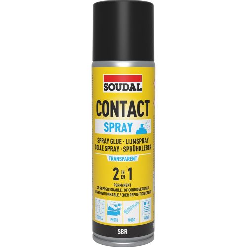 300ml Soudal Contact Adhesive Spray