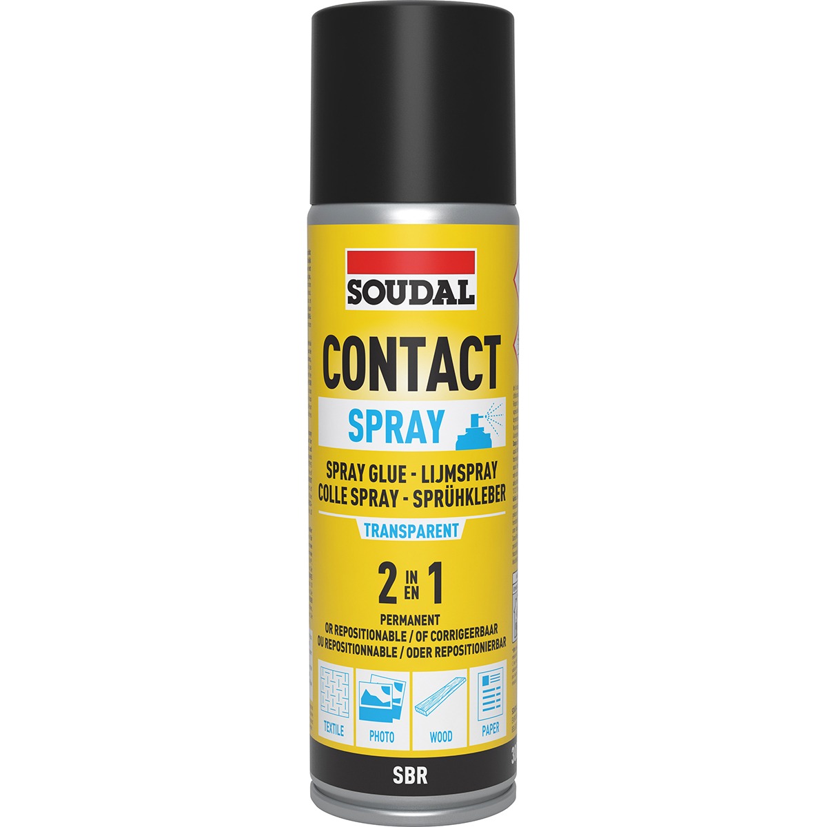300ml Soudal Contact Adhesive Spray