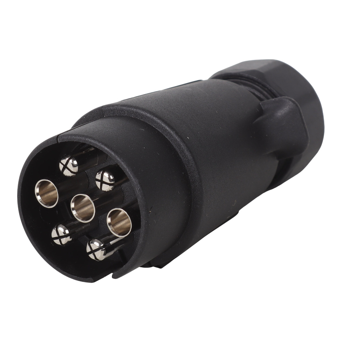 TRAILER PLUG 7 PIN MALE PLASTIC - N TYPE