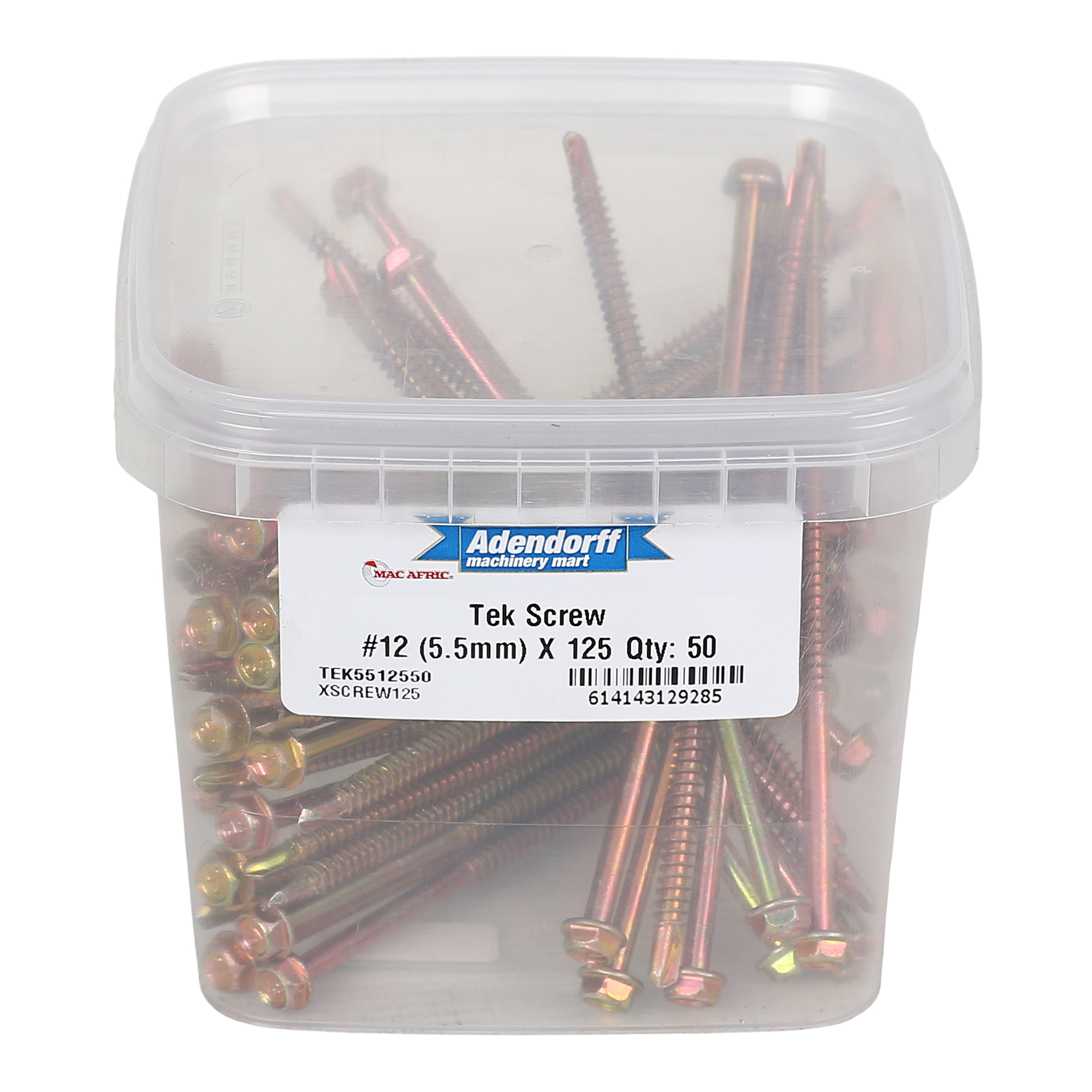 Tek Screw #12 5.5MM X 125 MM - Image 2