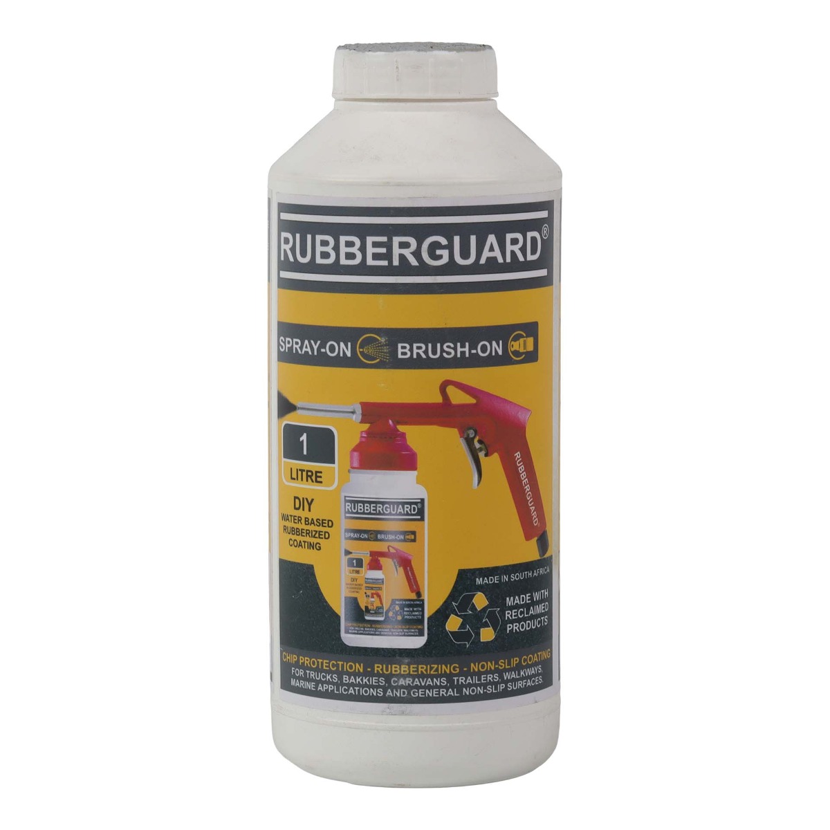 RUBBERGUARD Fine Brush Grey 1Lt