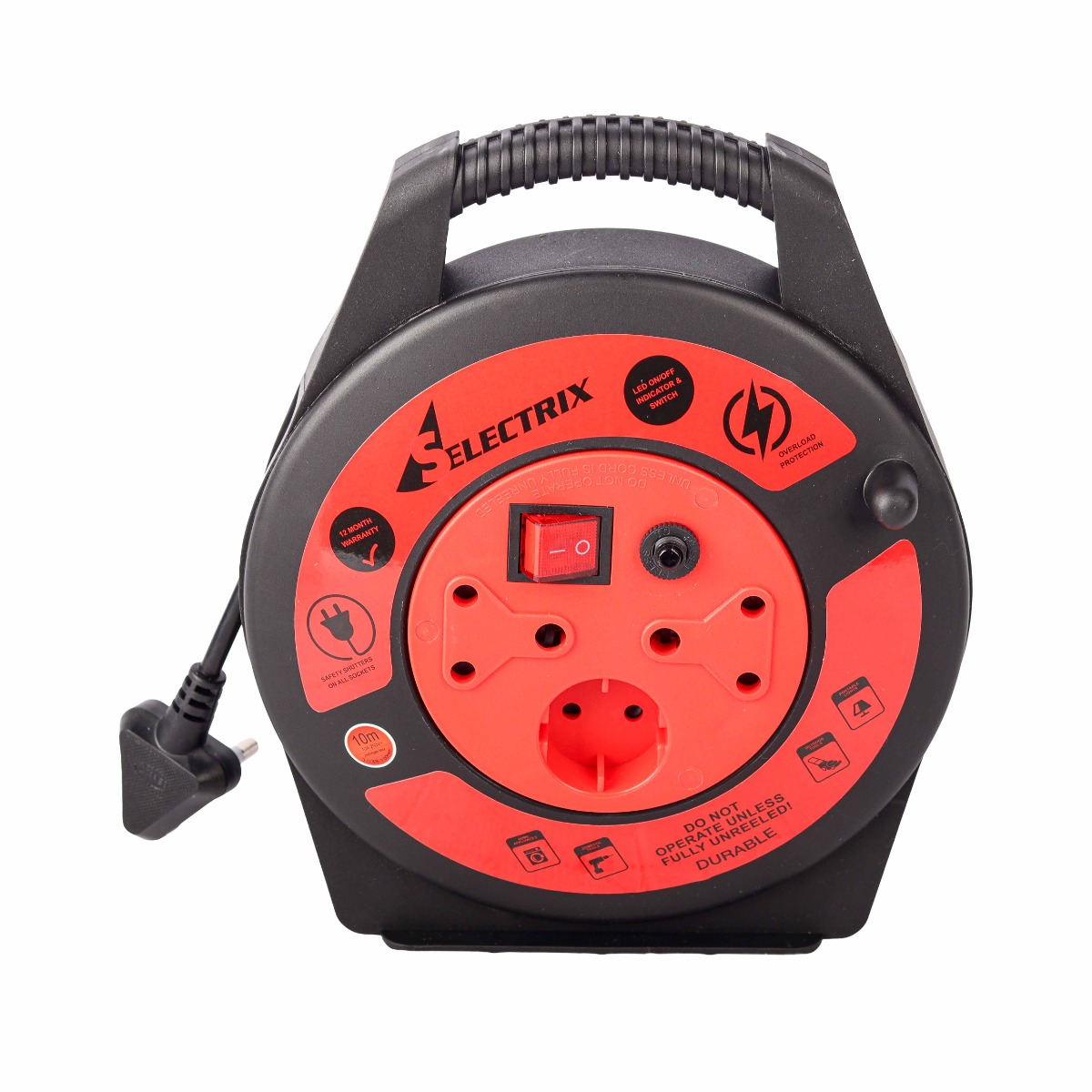 ELECTIX 10m Closed Extension Reel - Image 2