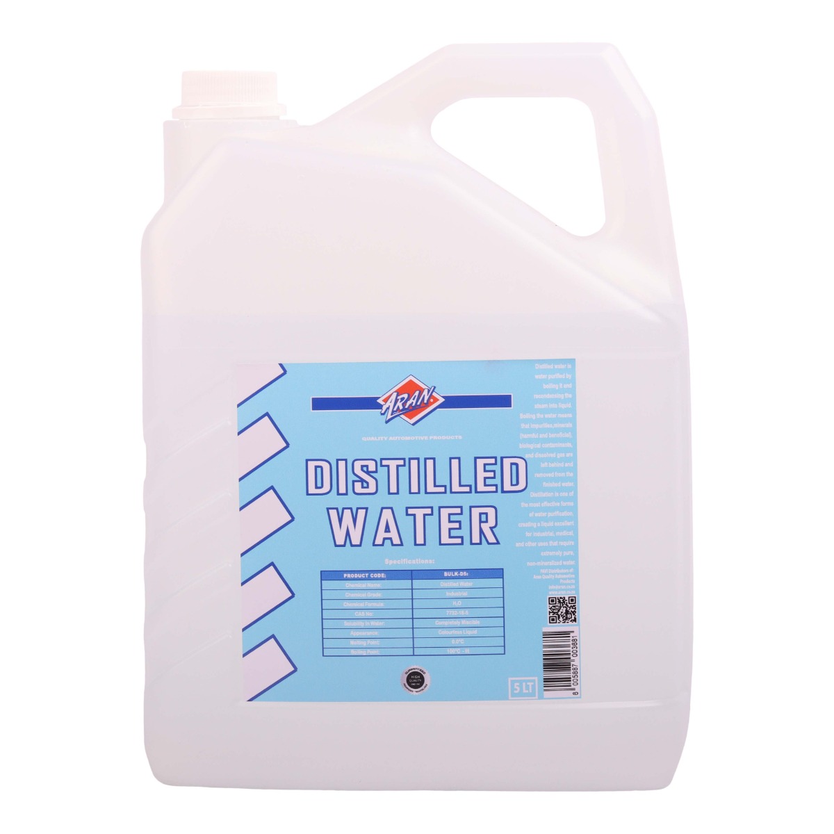 5lt Distilled Water - Image 2