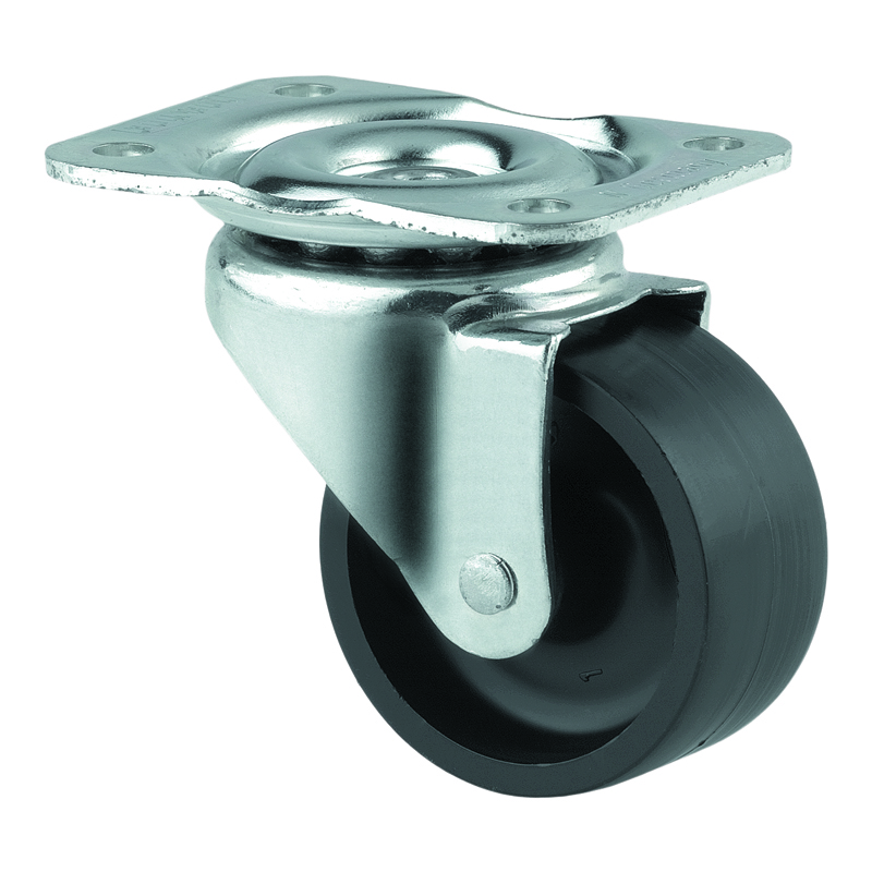 KEDLA Rubber and Castor Wheels - 65mm Polyprop Swivel Wheel