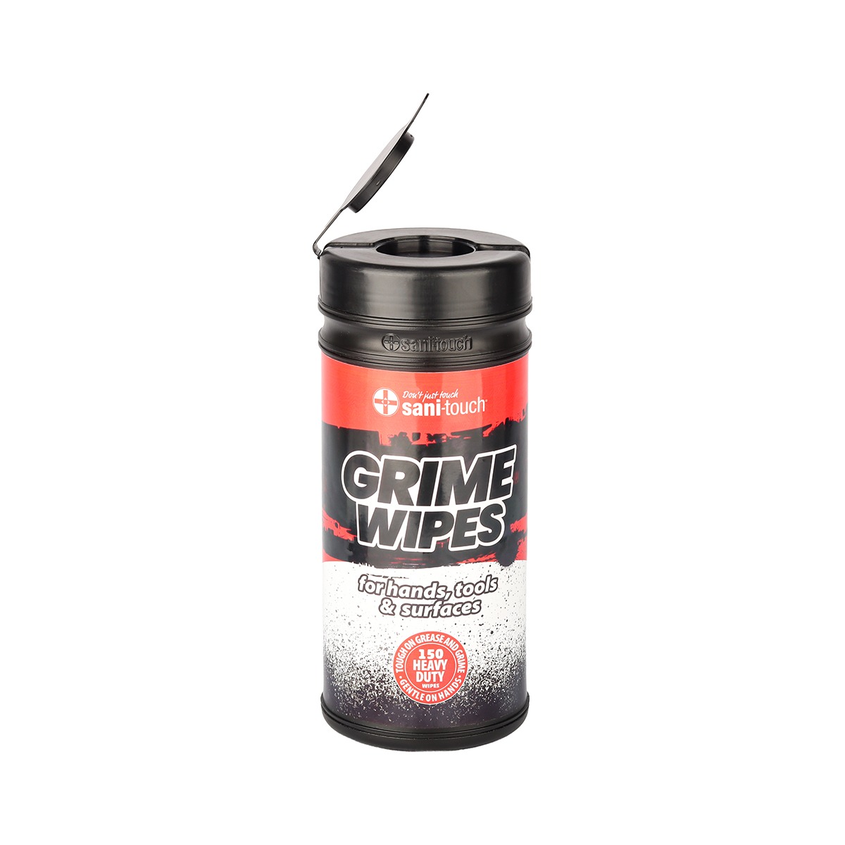 150 pce Santi-Touch Grime Wipes - Image 2