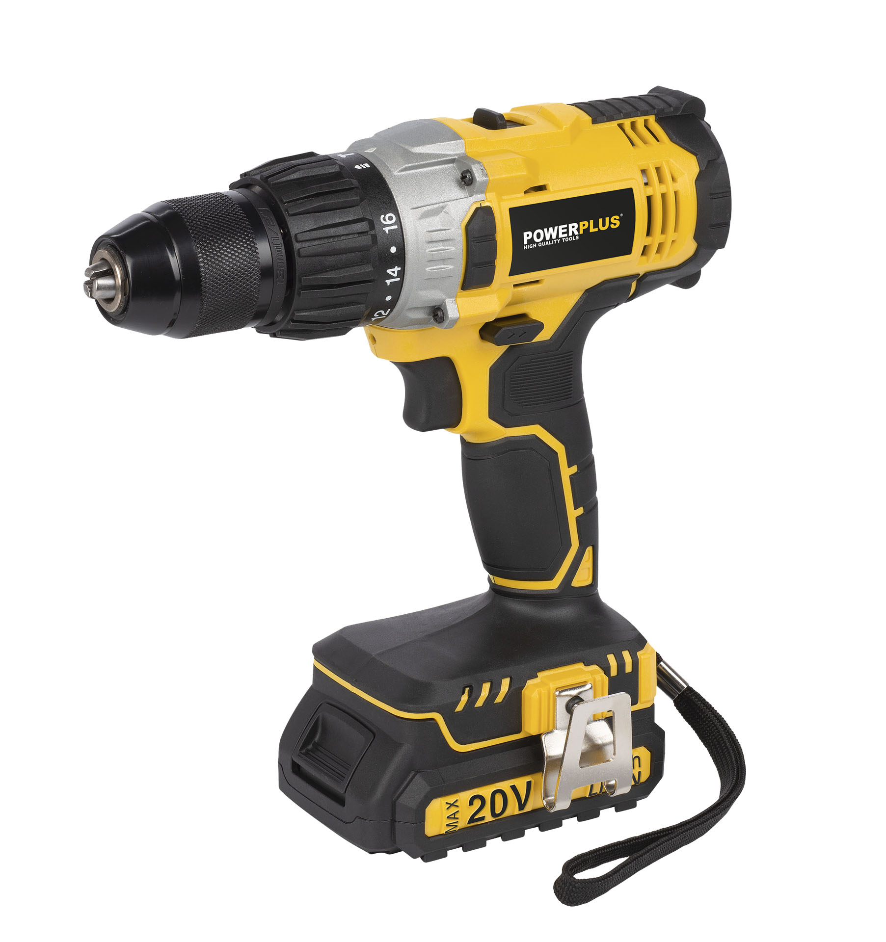 POWERPLUS POWX00445 Impact Cordless Drill 20V LI-ION