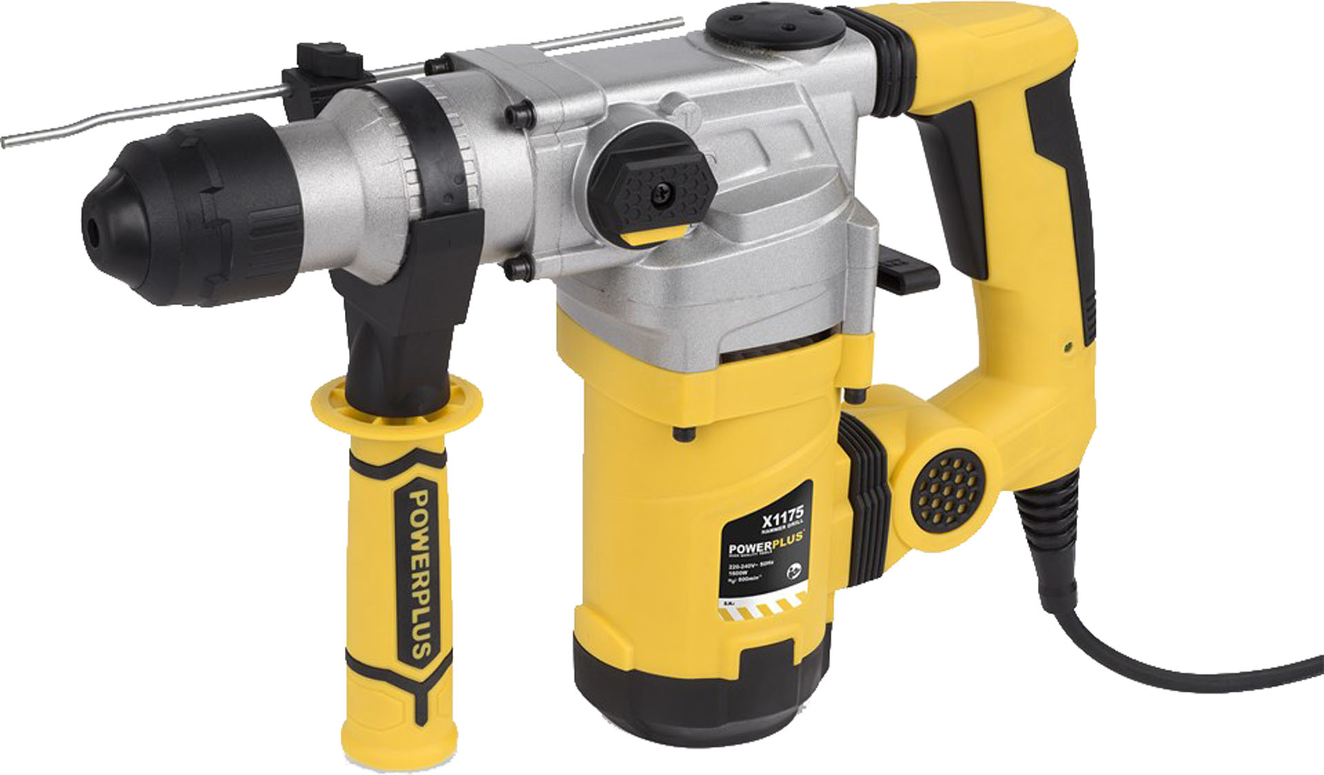 POWERPLUS POWX1175 Demolition Hammer Drill 1600W